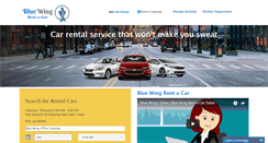 Desktop Screenshot of bluewingdubai.com
